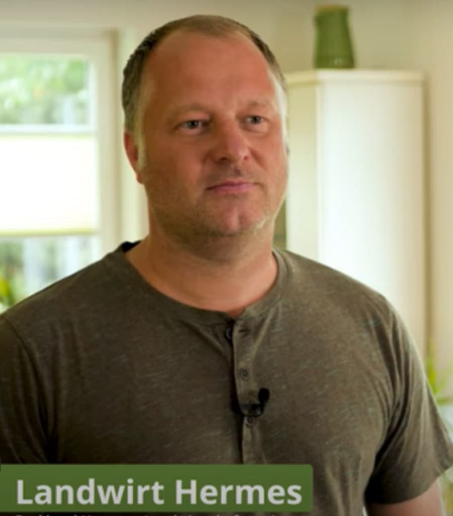 Burkhard Hermes, Landwirt